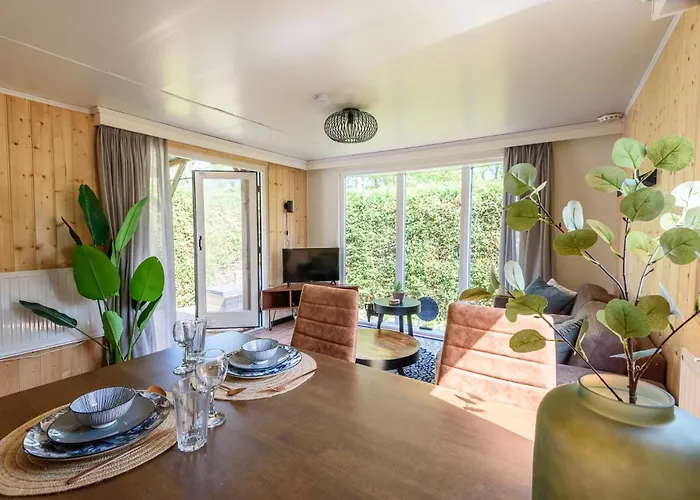 Chalet Op Rustig Park Op De Veluwe