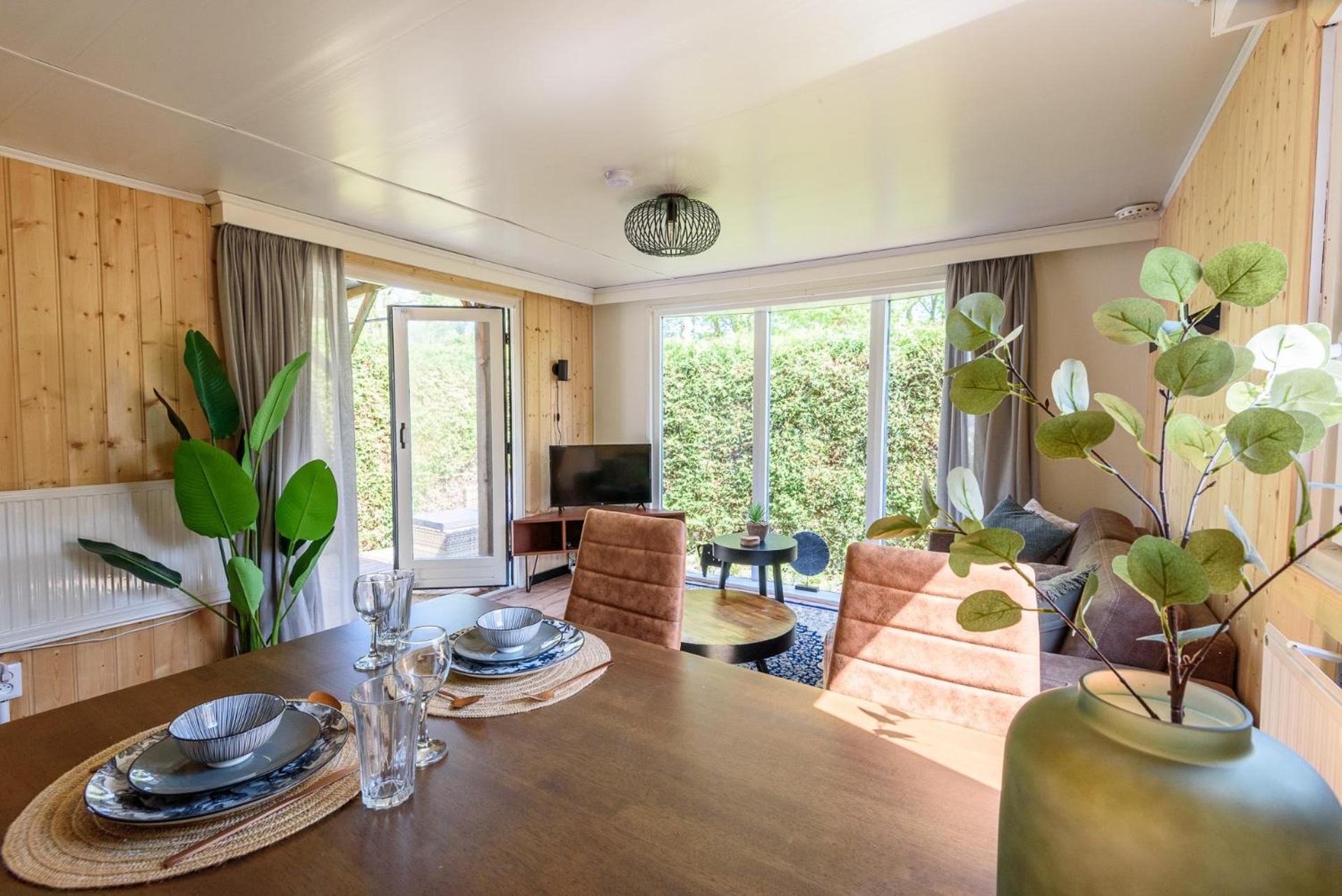 Chalet Op Rustig Park Op De Veluwe *